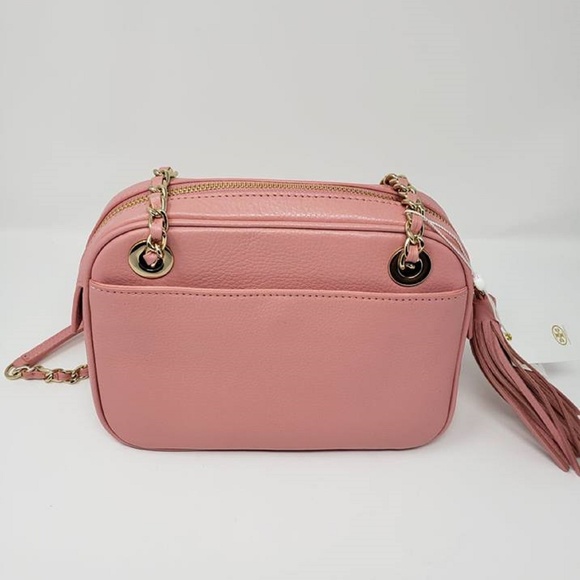 New Tory Burch Bombe W. Chain Pink Cross Body Bag - Picture 2 of 8